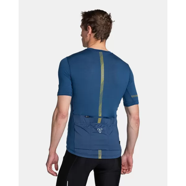  Tricou de ciclism pentru bărbați KILPI PETRANA-M TM0354KI ALBASTRU ÎNCHIS 