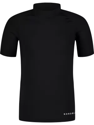 Tricou pentru copii cu protectie UV NORDBLANC BRINY NBSKF7870 NEGRU