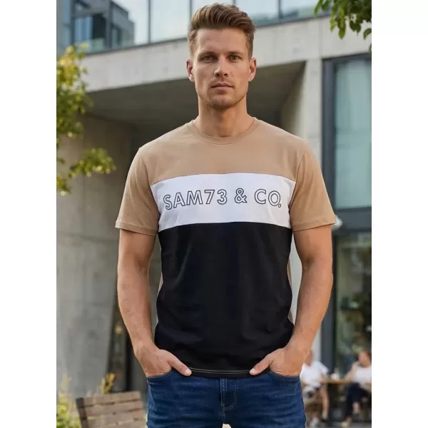  Tricou pentru bărbați SAM 73 SEAMUS MT 828 DE AUR 