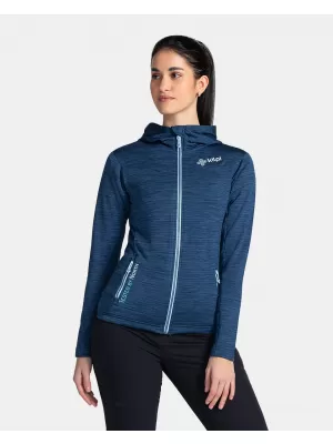 Hanorac de damă din fleece KILPI SEVELEN-W TL0203KI ALBASTRU ÎNCHIS