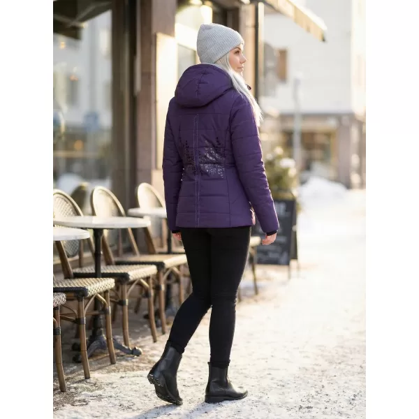  Geaca de iarna dama ALTISPORT BEATRICE VIOLET 