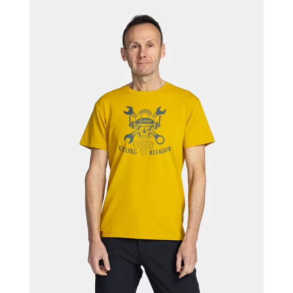  Tricou pentru bărbați KILPI SKULLY-M TM0377KI DE AUR 