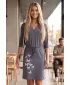 Rochie ALTISPORT ALW134/ANIKA GRI INCHIS