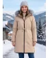Palton de femei ALTISPORT VOLENA LCTB218 BEJ