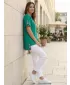 Tricou pentru femei KIXMI RANYA VERDE