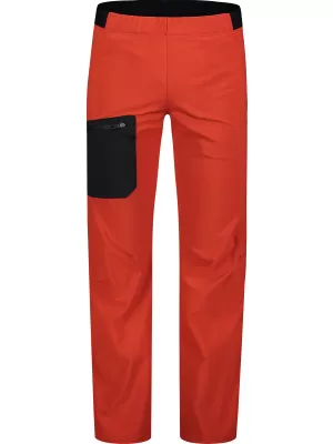 Pantaloni pentru bărbați NORDBLANC RUBBER NBSPM7907 PORTOCALE