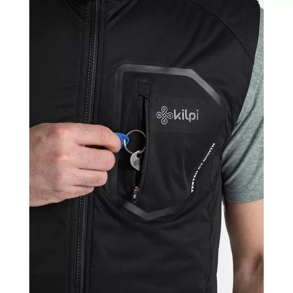  Vestă softshell pentru bărbați KILPI RIELLO-M TM0111KI NEGRU 