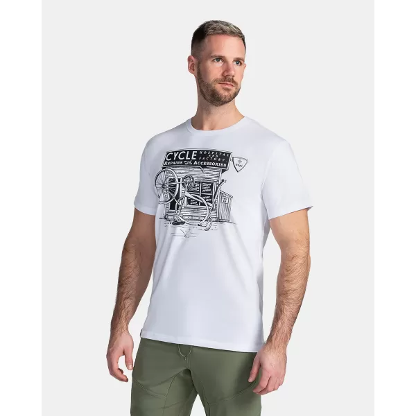  Tricou pentru bărbați KILPI PORTELA-M TM0376KI ALB 