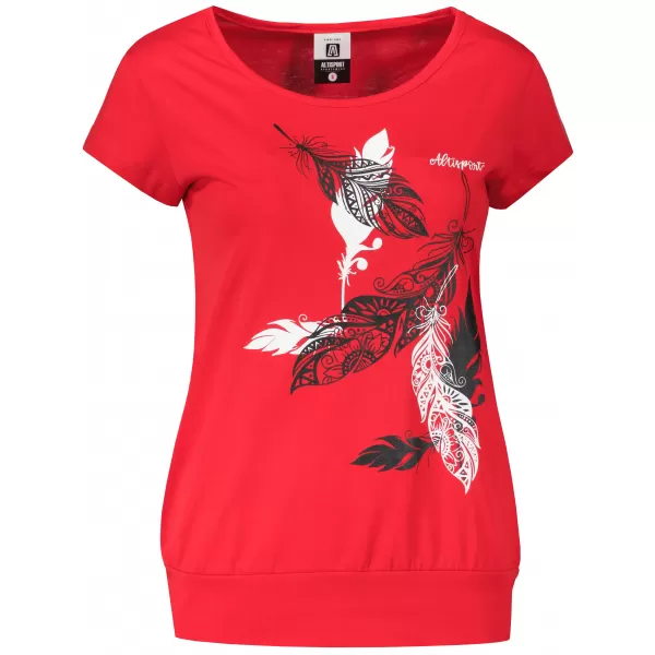  Tricou pentru femei ALTISPORT ALW178120 ROȘU 