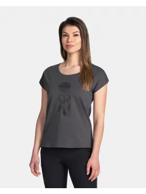 Tricou pentru femei KILPI ROANE-W TL0370KI GRI ÎNCHIS