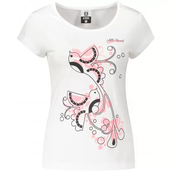  Tricou pentru femei ALTISPORT ALW179122 ALB 