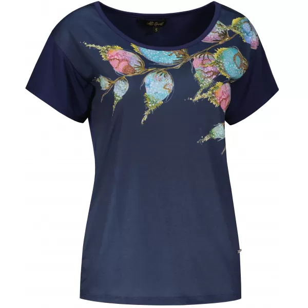  Tricou pentru femei ALTISPORT BAILA ALBASTRU INCHIS 