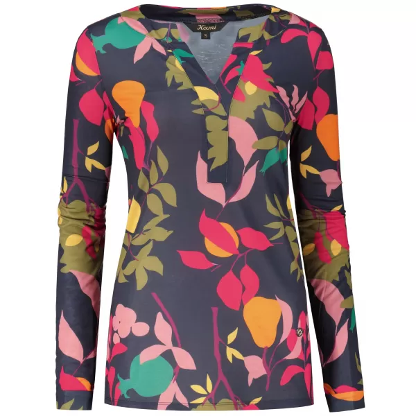  Tricou pentru femei KIXMI ROWENA ALBASTRU INCHIS 