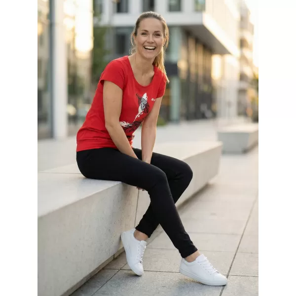  Tricou pentru femei ALTISPORT ALW178120 ROȘU 