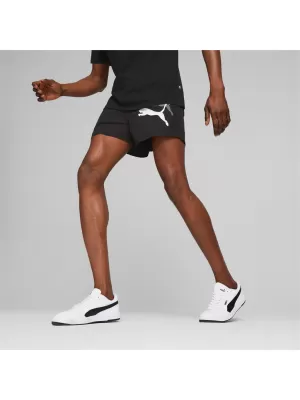 Pantaloni scurți pentru bărbați PUMA ESS+ LOGO POWER CAT WOVEN SHORTS 5 673382-01 NEGRU