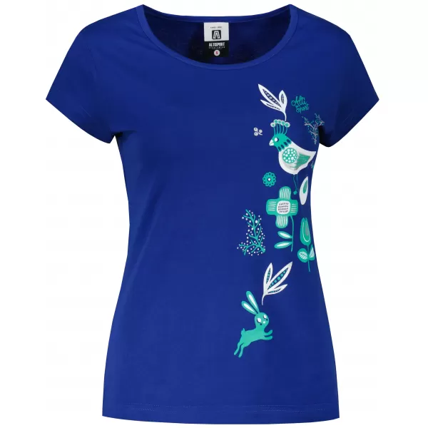  Tricou pentru femei ALTISPORT ALW175122 ALBASTRU REGAL 