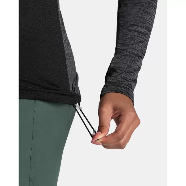  Hanorac de damă din fleece KILPI SEVELEN-W TL0203KI NEGRU 