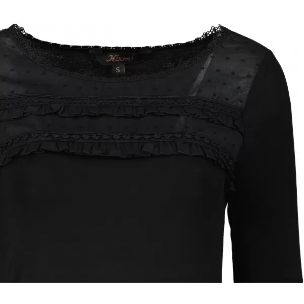  Tricou pentru femei KIXMI RACHEL NEGRU 
