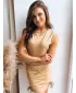 Rochie DSTREET MIMOSA EY2284 BEJ
