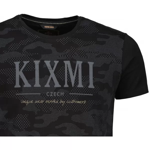  Tricou pentru bărbați KIXMI RADLY NEGRU 