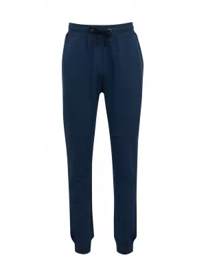 Pantaloni de trening pentru bărbați SAM 73 DOBBY MK 758 ALBASTRU OȚEL