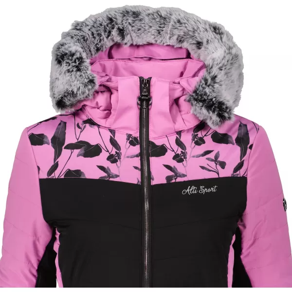 Geaca de iarna dama ALTISPORT BIANCA VIOLET 