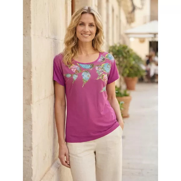  Tricou pentru femei ALTISPORT BAILA VIOLET 