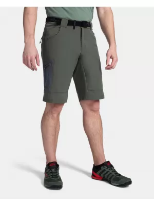 Pantaloni scurți pentru bărbați KILPI NAVIA-M TM0411KI VERDE ÎNCHIS