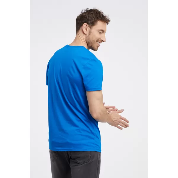  Tricou pentru bărbați SAM 73 DIEGO MT 827 ALBASTRU STRĂLUCITOR 