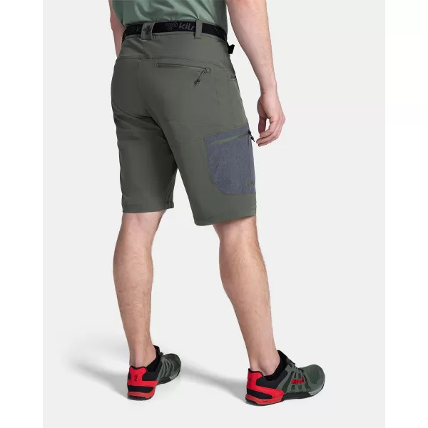  Pantaloni scurți pentru bărbați KILPI NAVIA-M TM0411KI VERDE ÎNCHIS 