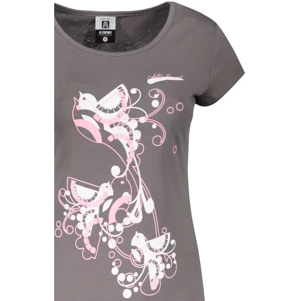  Tricou pentru femei ALTISPORT ALW179122 GRI OȚEL 