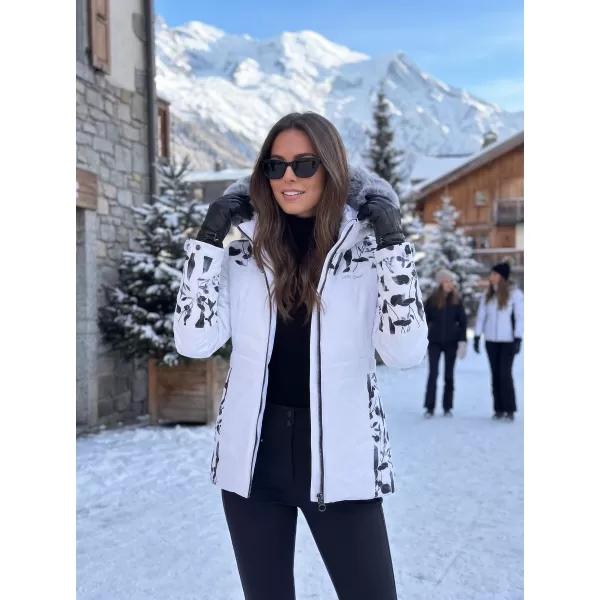  Geaca de iarna dama ALTISPORT BIANCA ALB 