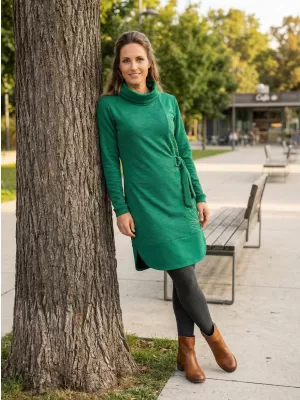 Rochie hanorac de dama KIXMI RENIE VERDE