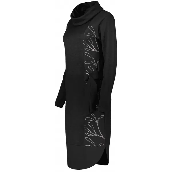  Rochie hanorac de dama KIXMI RENIE NEGRU 