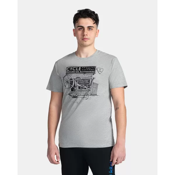  Tricou pentru bărbați KILPI PORTELA-M TM0376KI GRI DESCHIS 