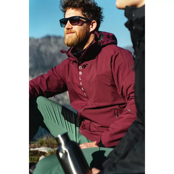  Jachetă pentru bărbați NORDBLANC COMPASS NBSJM7890 BURGUNDIA 