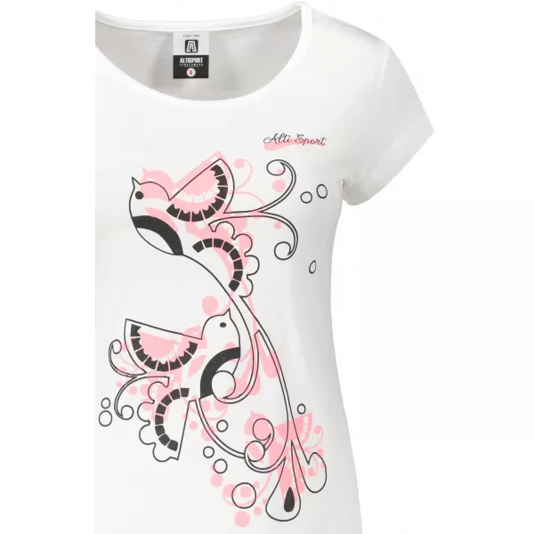  Tricou pentru femei ALTISPORT ALW179122 ALB 