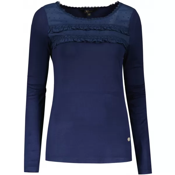  Tricou pentru femei KIXMI RACHEL ALBASTRU INCHIS 