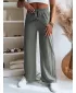 Pantalonii pentru doamne DSTREET BOLD STRIPE UY1505 VERDE