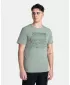 Tricou pentru bărbați KILPI PORTELA-M TM0376KI VERDE ÎNCHIS