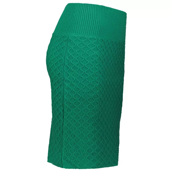  Fusta dama tricotata KIXMI ROSA VERDE 