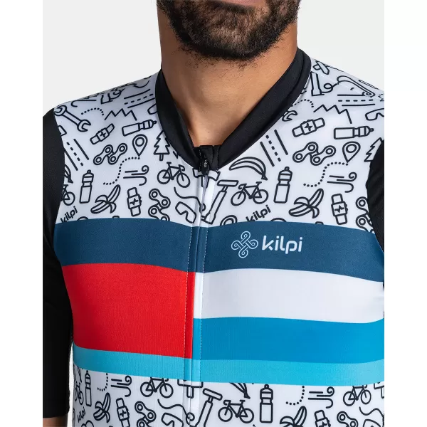  Tricou de ciclism pentru bărbați KILPI RIVAL-M TM0355KI NEGRU 