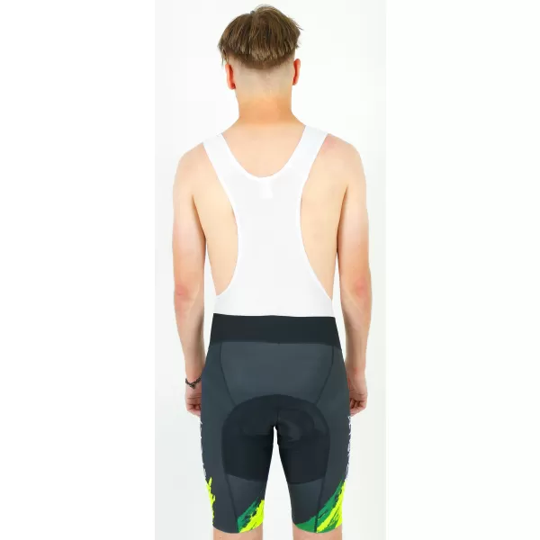  Pantaloni scurți premium pentru ciclism pentru bărbați ALTISPORT SWE/ALM01S13 VERDE 
