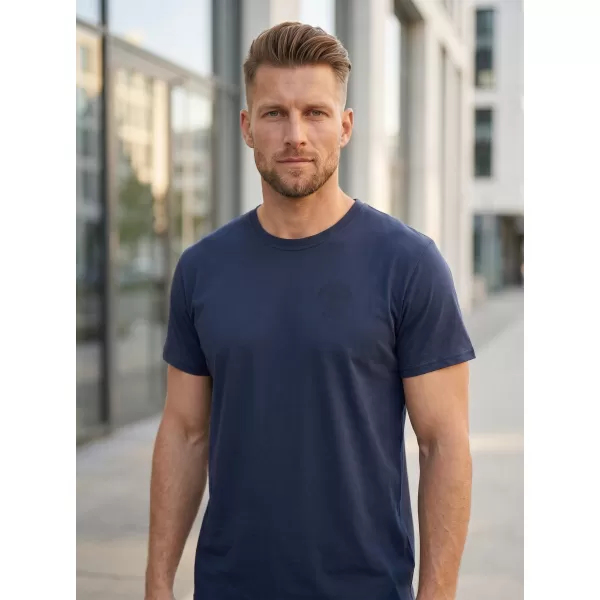  Tricou pentru bărbați SAM 73 DIEGO MT 827 ALBASTRU OȚEL 