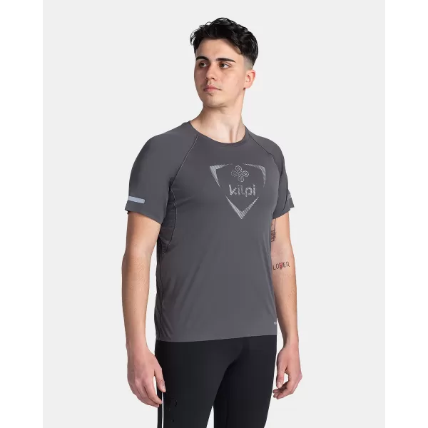  Tricou funcțional pentru bărbați KILPI WYLDER-M TM0320KI GRI ÎNCHIS 