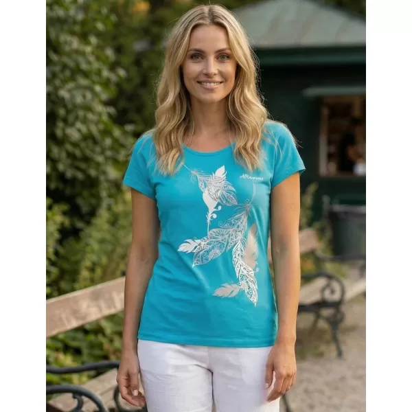  Tricou pentru femei ALTISPORT ALW178122 TURCOAZ 