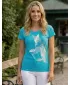 Tricou pentru femei ALTISPORT ALW178122 TURCOAZ