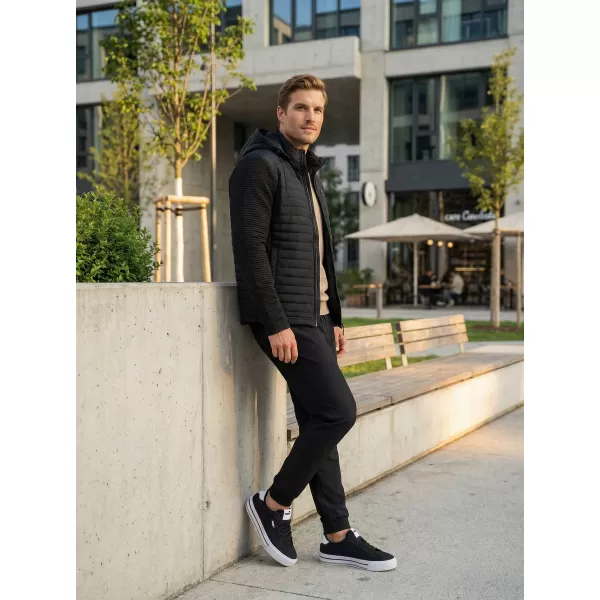  Jachetă softshell pentru bărbați KIXMI RAFAEL NEGRU 