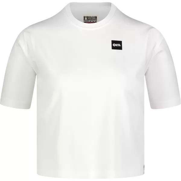  Crop top de damă NORDBLANC CROPTOP NBSLT7819 ALB 