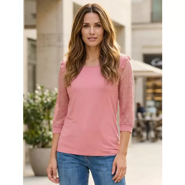  Tricou pentru femei KIXMI REBECA ROZ ÎNCHIS 